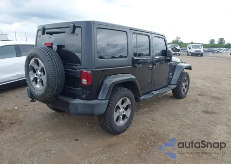 2017 Jeep Wrangler Unlimited Sahara 4X4 из США, поврежденный, VIN 1C4HJWEG0HL716920